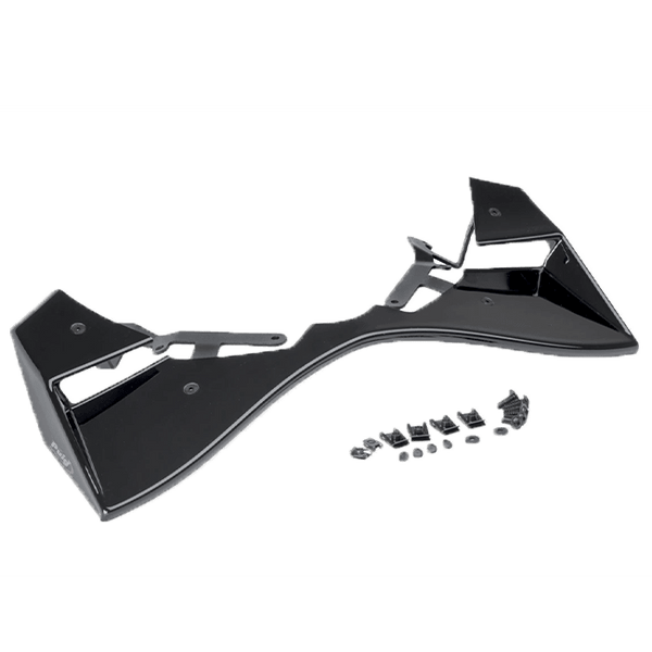 Puig GP Winglets front spoiler fitted to Suzuki GSX-R 1000 fairing