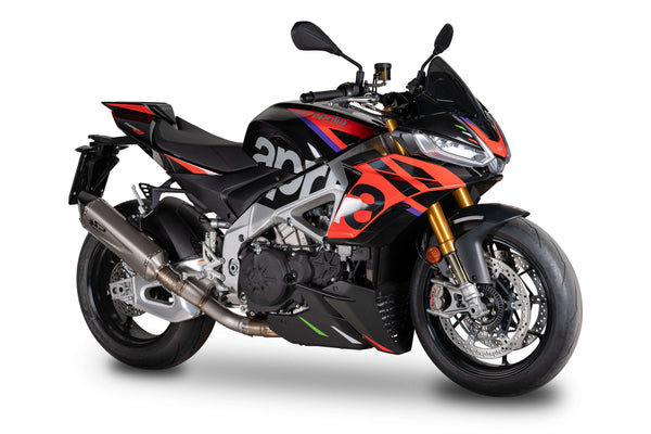 Spark Exhaust Force Evo titanium slip-on silencer for Aprilia RSV4 1100 Factory RF RR 2017-2020