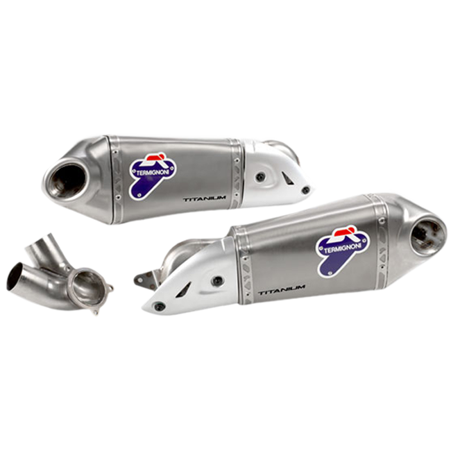 Termignoni slip-on kit titanium silencers Ducati Panigale 1199 R S 2012-2017