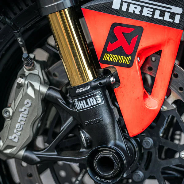 Feel Racing FR.01.KIT quick-change front mudguard bracket kit for Ducati Panigale V2 955
