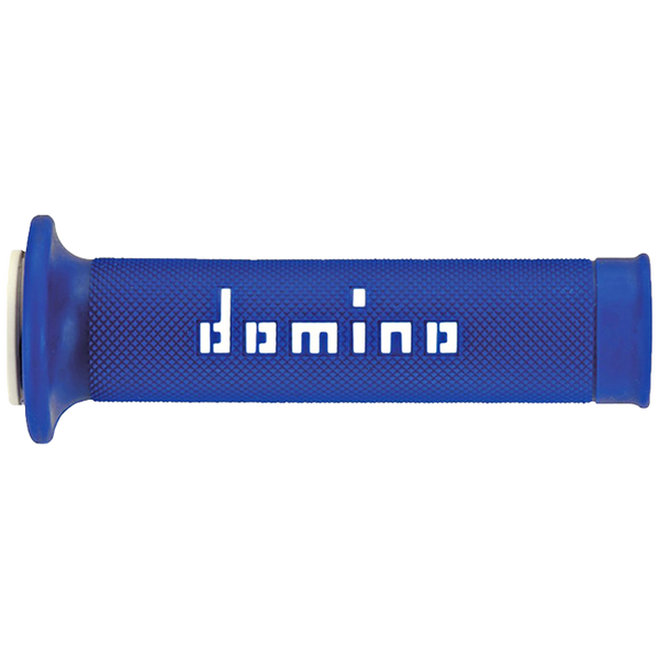 Domino A010 Racing Grips in multiple colour options for 22 mm and 25.4 mm handlebars