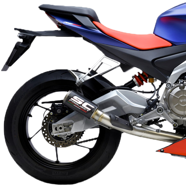 SC-Project CR-T 2-1 stainless steel full exhaust system for Aprilia RS 660