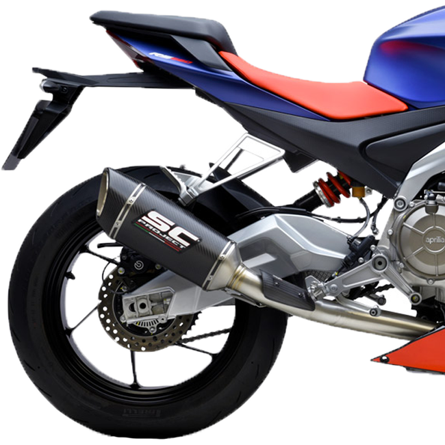 SC-Project SC1-R 2-1 stainless steel full exhaust system for Aprilia RS 660
