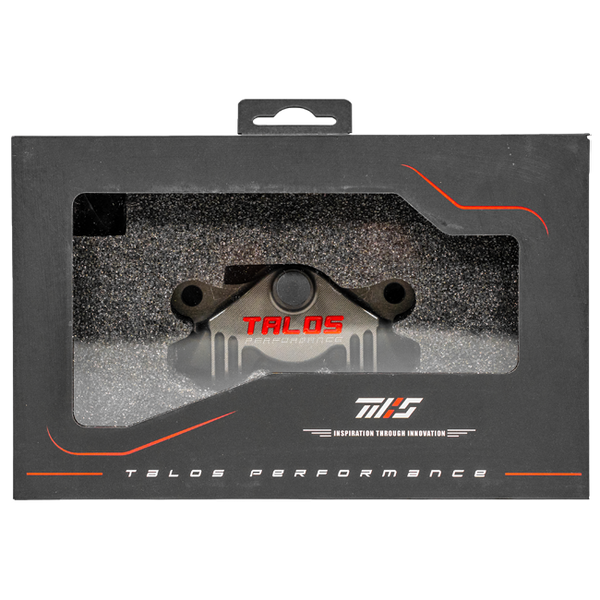 Talos P2 34 CNC-machined rear brake caliper 84mm hard anodised A55.84.HD