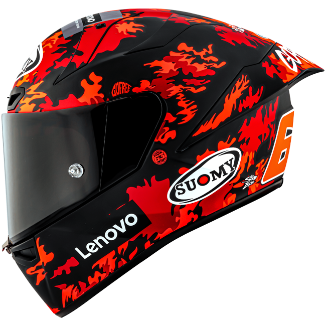 Suomy S1-XR GP helmet Francesco Pecco Bagnaia Replica 2025 matte finish