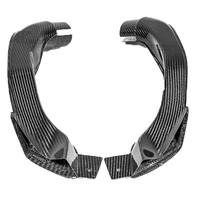AP Carbon Line 200g twill carbon air ducts for Aprilia RSV4 RR 1100 Factory 2021-2025