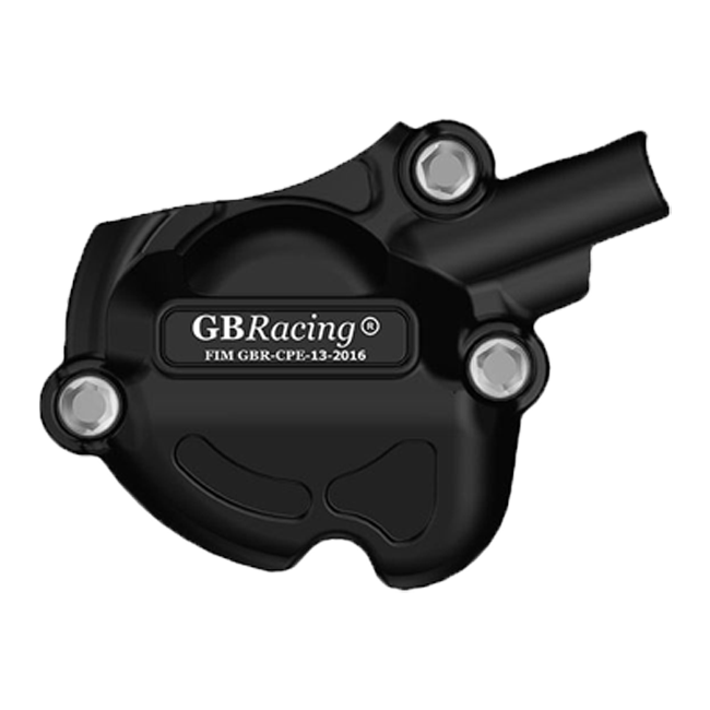 GBRacing ignition cover protector fitted to Yamaha YZF-R1 engine casing