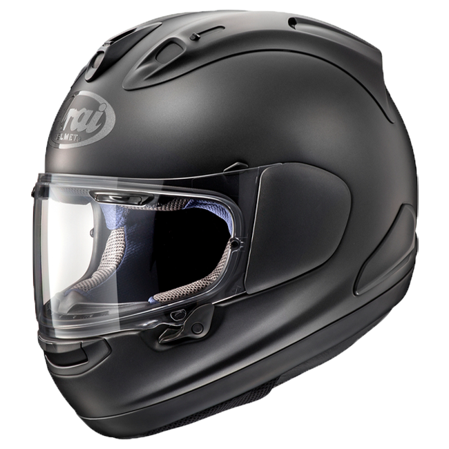 Arai RX-7V Evo full-face helmet in Frost Black matte finish