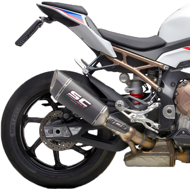 SC-Project SC1-R slip-on silencer BMW S1000RR K67 2019-2020 carbon finish