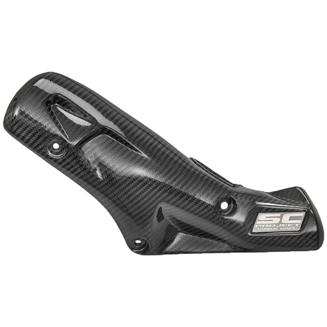 SC-Project carbon heat shield B33A-CP for BMW S1000RR K67 gloss finish