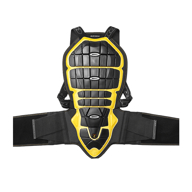 Spidi Back Warrior back protector men black yellow