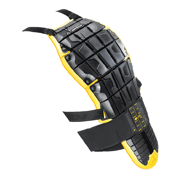 Spidi Back Warrior Evo back protector in black and yellow