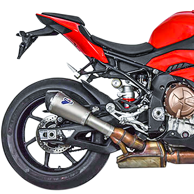 Termignoni Slip-On Conical silencer in titanium and carbon for BMW S1000RR K67 2019-2020