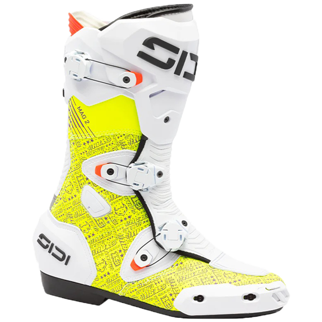 Sidi MAG 2 Air motorcycle boots Álvaro Bautista Replica 2025 colourway 319