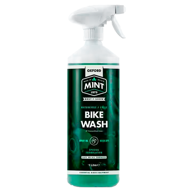 Oxford Mint Bike Wash motorcycle cleaner 1 litre foam spray bottle