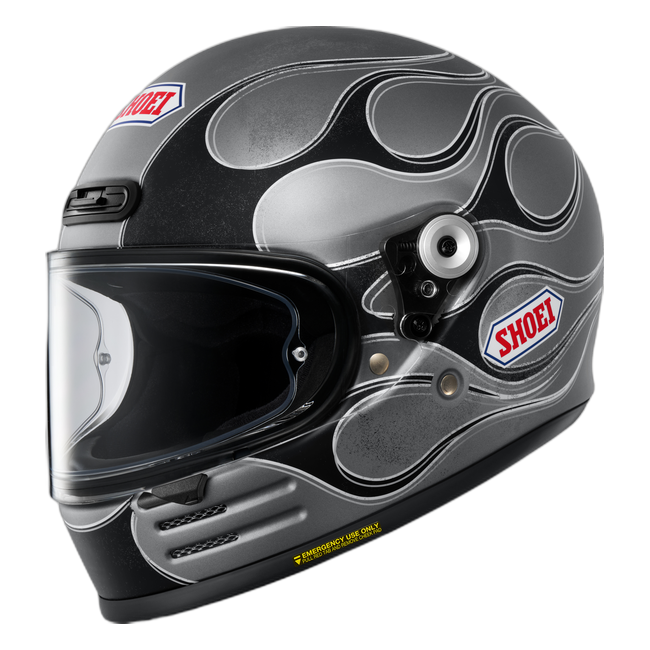 Shoei Glamster06 Blast TC-10 – Neo-Retro Full-Face Helmet ECE 22.06 – front view