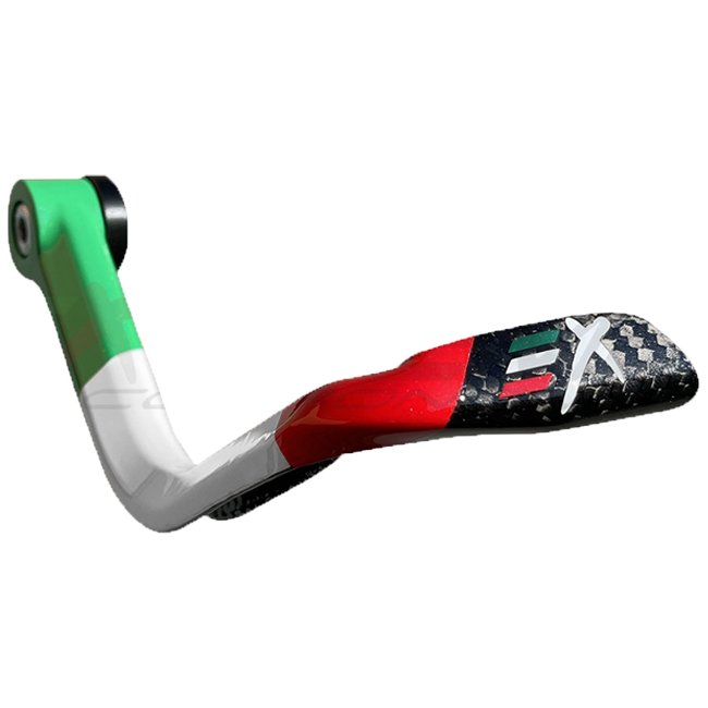 Extreme Components GP EVO Carbon Brake Lever Guard Italien edition with Italian flag hand-painted finish