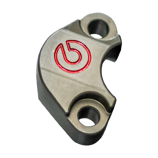 Brembo Special handlebar clamp with integrated switch recess for CNC master cylinders