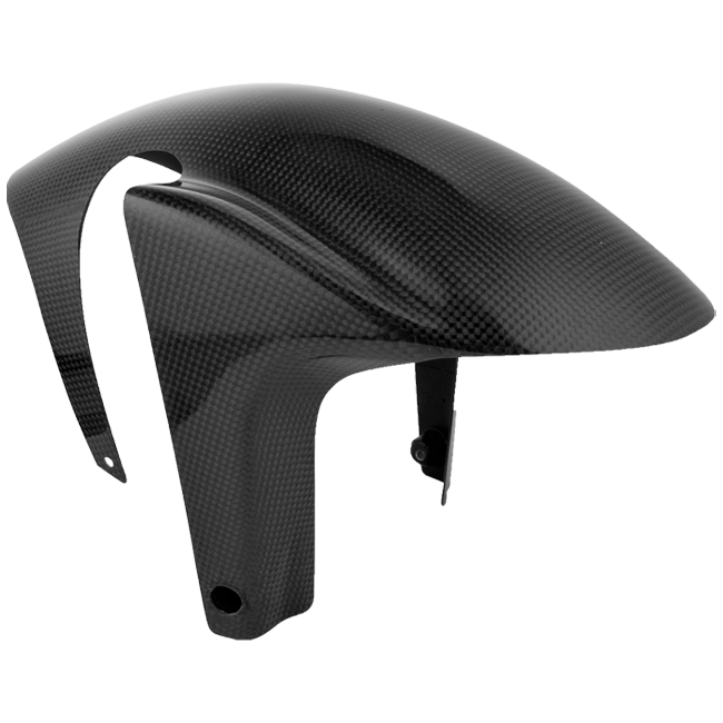 LighTech CARA3010 glossy carbon front mudguard for Aprilia RSV4 and RSV4 1100