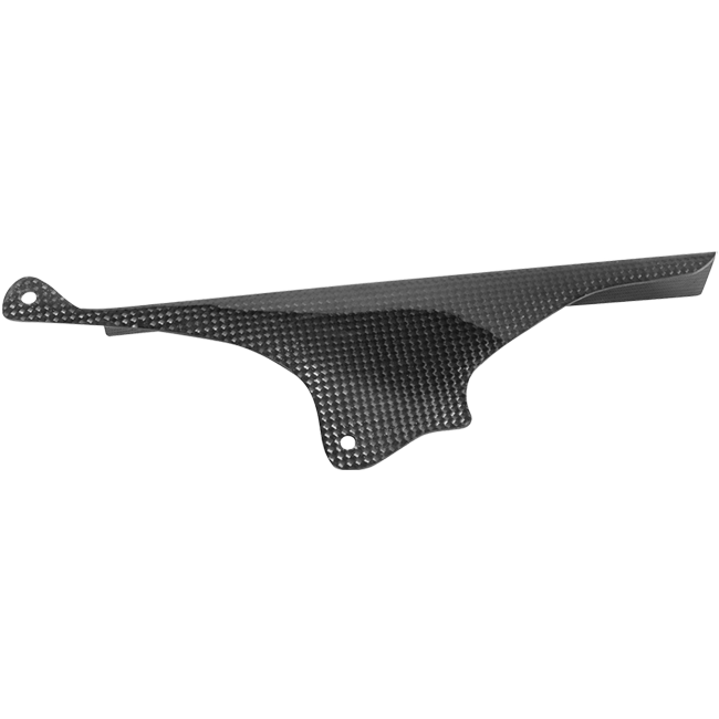LighTech CARA3012 gloss carbon chain guard for Aprilia RSV4