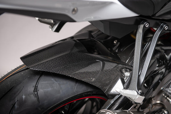 LighTech CARB1020 gloss carbon rear mudguard for BMW S1000RR K46