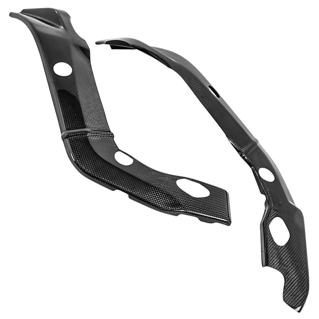 LighTech CARB1050 glossy carbon frame cover pair for BMW S1000RR K46 2009–2014