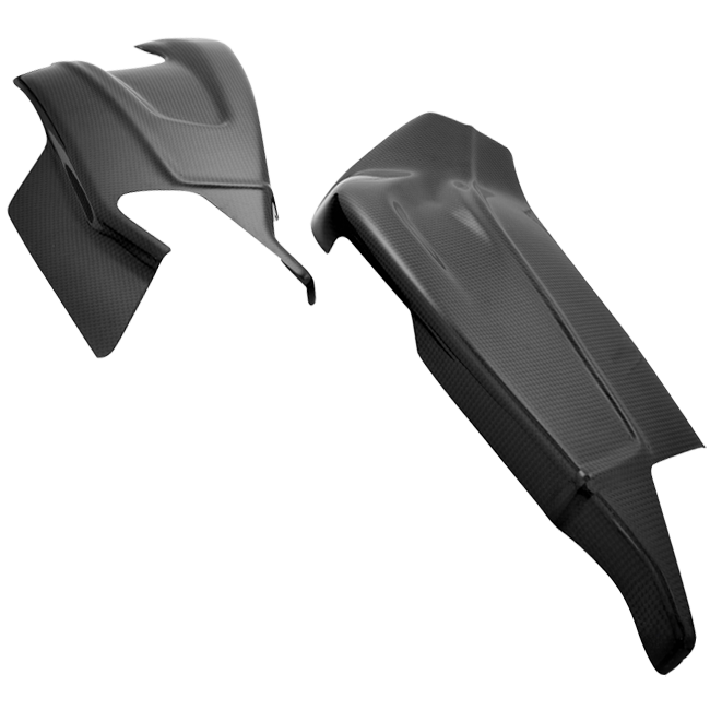 LighTech CARB1060 glossy carbon swingarm cover set for BMW S1000RR K46