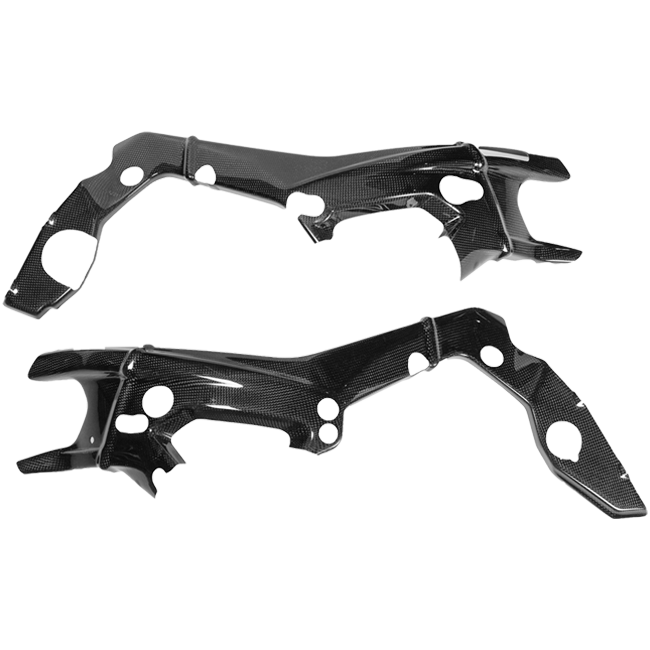LighTech CARB1950 gloss carbon frame cover pair for BMW S1000RR K67
