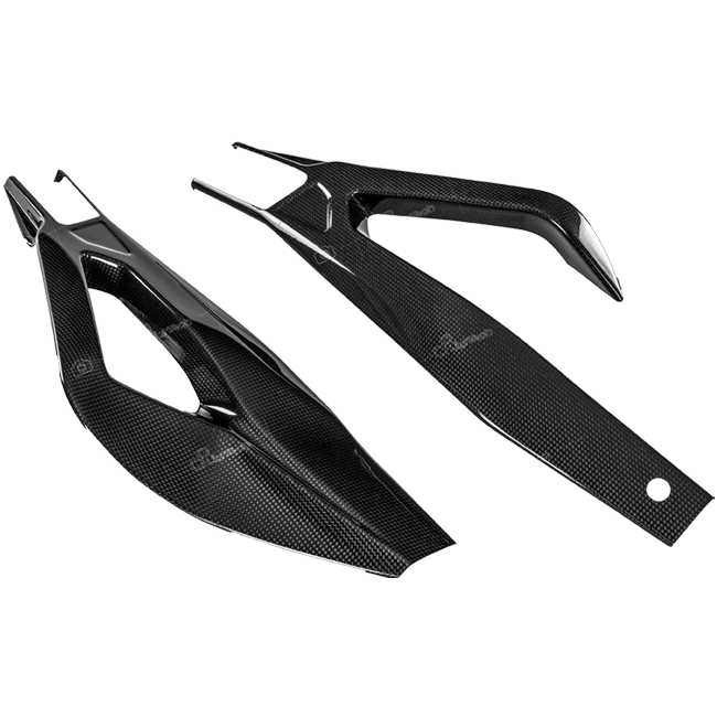 LighTech carbon swingarm cover glossy finish BMW S1000RR K67
