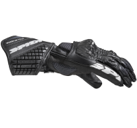 Spidi Carbo 5 sport motorcycle leather gloves men's black