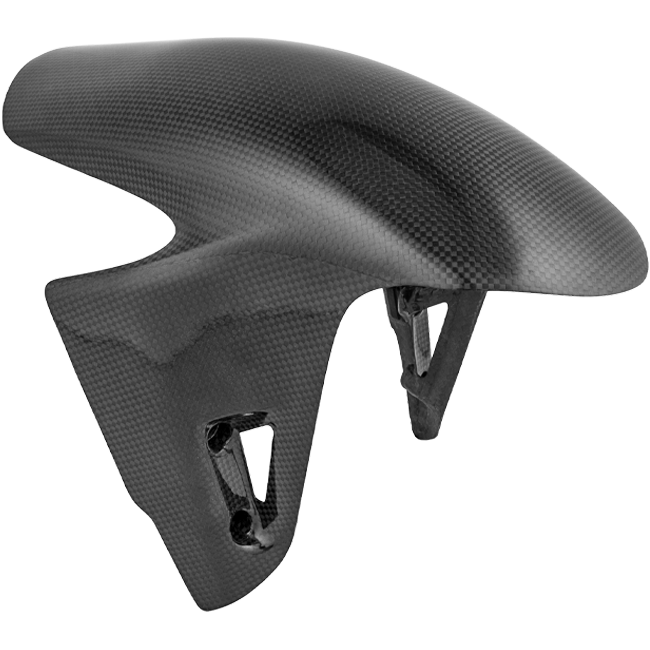 LighTech carbon front mudguard for Ducati Panigale V4/S/R 2018–2024, gloss finish