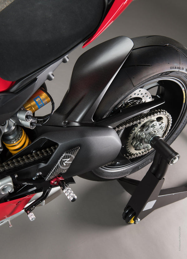 LighTech CARD0820 carbon rear mudguard for Ducati Panigale V4/S/R 2018-2024