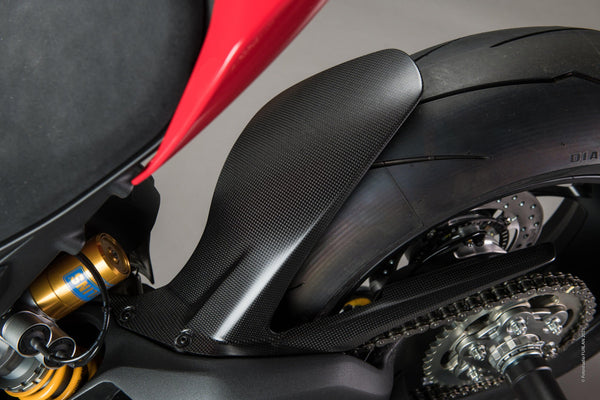 LighTech CARD0820 carbon rear mudguard for Ducati Panigale V4/S/R 2018-2024