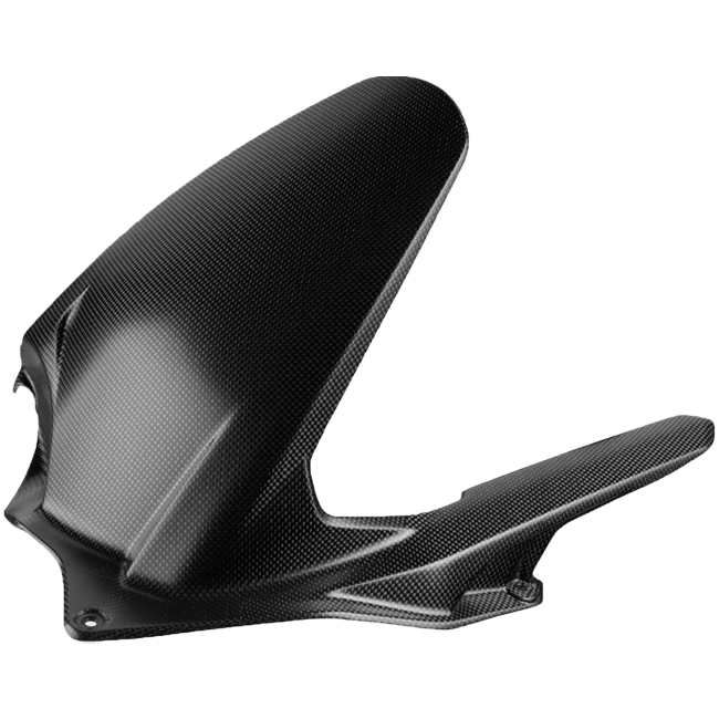 LighTech CARD2420M matte carbon rear mudguard for Ducati Panigale V4/S 2025-2026