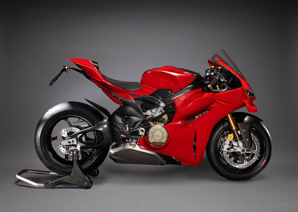 LighTech carbon frame covers matte finish Ducati Panigale V4 2025-2026 CARD2450M