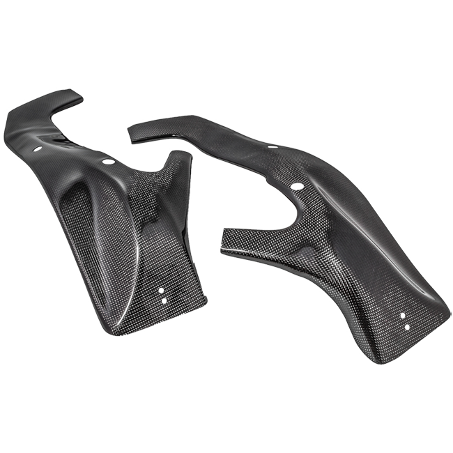 LighTech CARK9550 gloss carbon frame cover for Kawasaki ZX-6R ZX-636 ZX-6RR