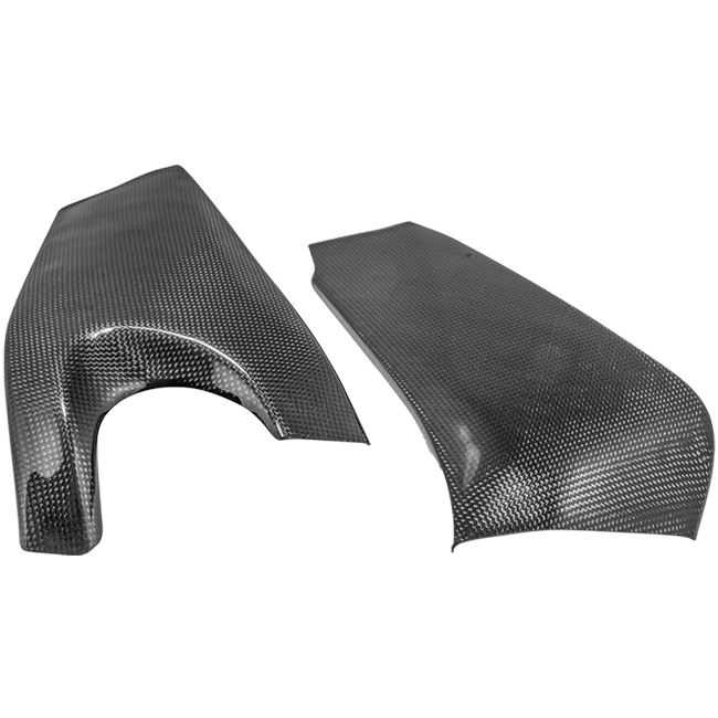 LighTech CARK9560 glossy carbon swingarm cover for Kawasaki ZX-6R 636 RR