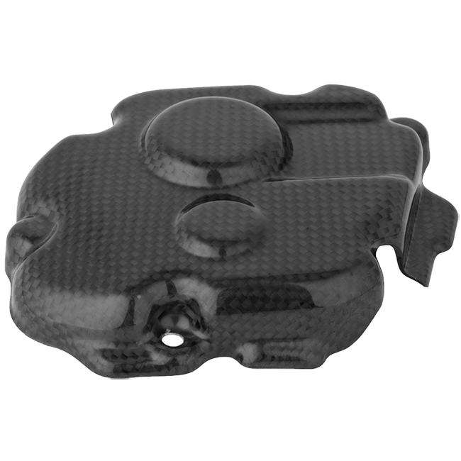 LighTech CARK9618 carbon pick-up cover for Kawasaki ZX-10R and ZX-10RR, high-gloss finish
