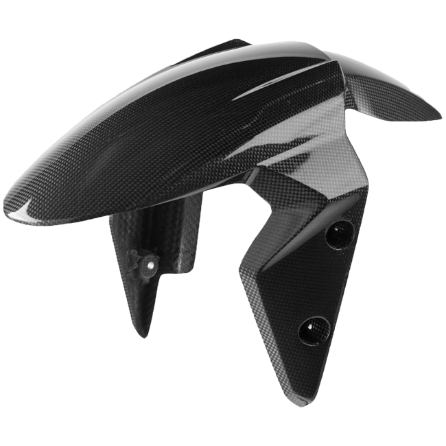 LighTech CART2410 carbon front mudguard gloss finish for Triumph Street Triple 765