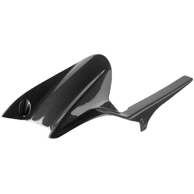 LighTech CART2420 high-gloss carbon rear mudguard for Triumph Street Triple 765