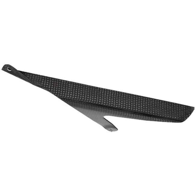 LighTech CARY5012 high-gloss carbon chain guard for Yamaha YZF-R1 and R1M 2015-2026