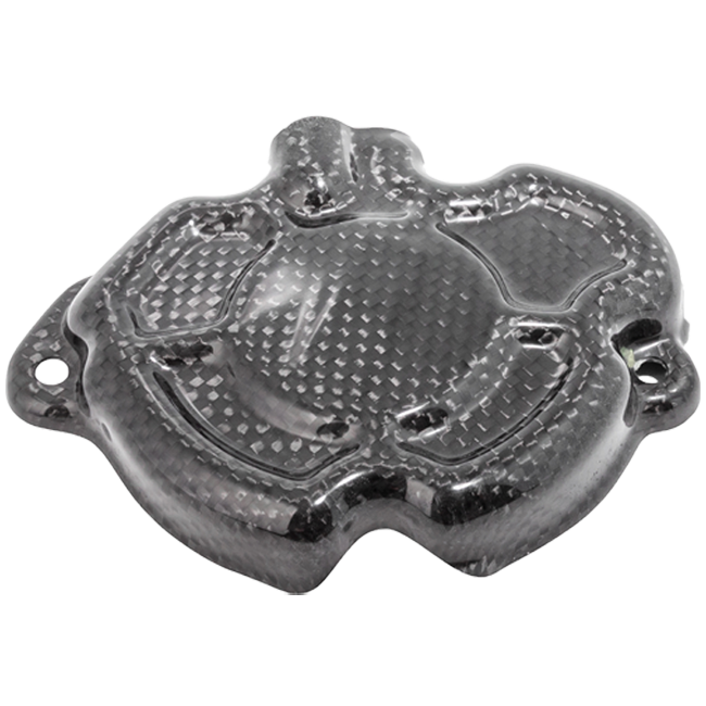 LighTech CARY5018 gloss carbon pick-up cover for Yamaha YZF-R1 R1M 2015–2026