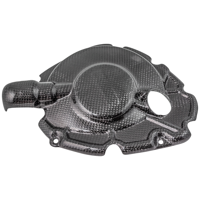 LighTech carbon clutch cover gloss finish Yamaha YZF-R1 R1M RN32 CARY5030
