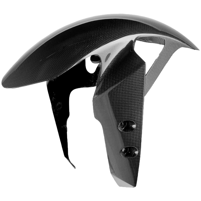 LighTech CARY5110 high-gloss carbon front mudguard for Yamaha YZF-R1