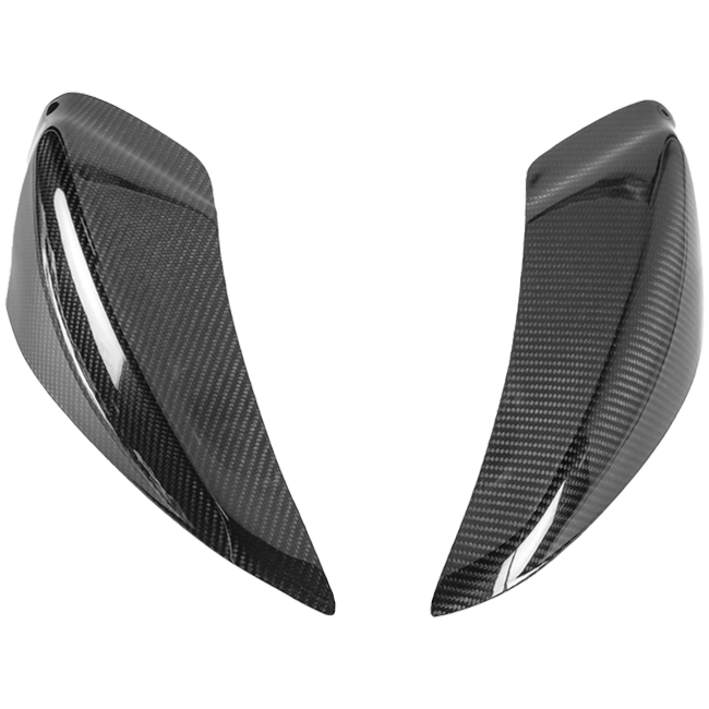 LighTech CARY9990 gloss carbon tank protectors for Yamaha YZF-R6 RJ27