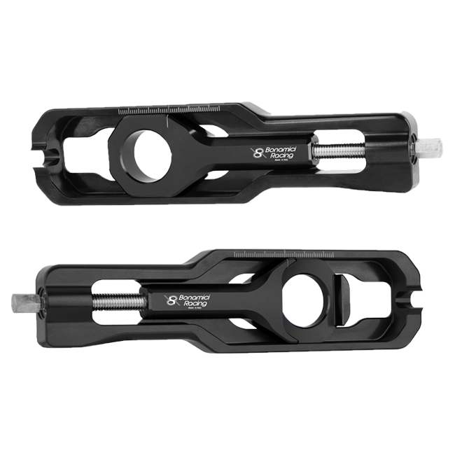 Bonamici Racing CHAD04 chain tensioner for Aprilia RSV4 in anodised aluminium