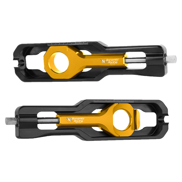 Bonamici Racing CHAD04 chain tensioner for Aprilia RSV4 in anodised aluminium