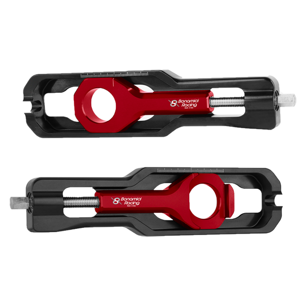 Bonamici Racing CHAD04 chain tensioner for Aprilia RSV4 in anodised aluminium