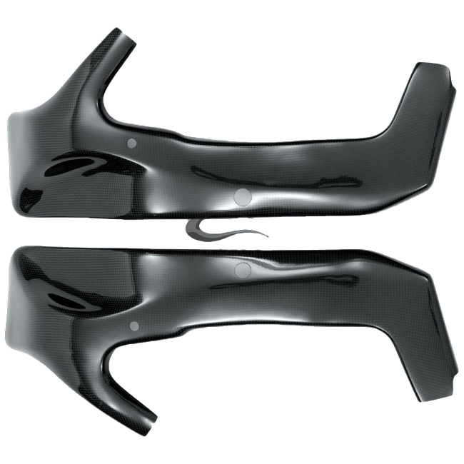 Carbonin Carbon Frame Protectors Kawasaki ZX-6R 636 (2024-2026) CK15050