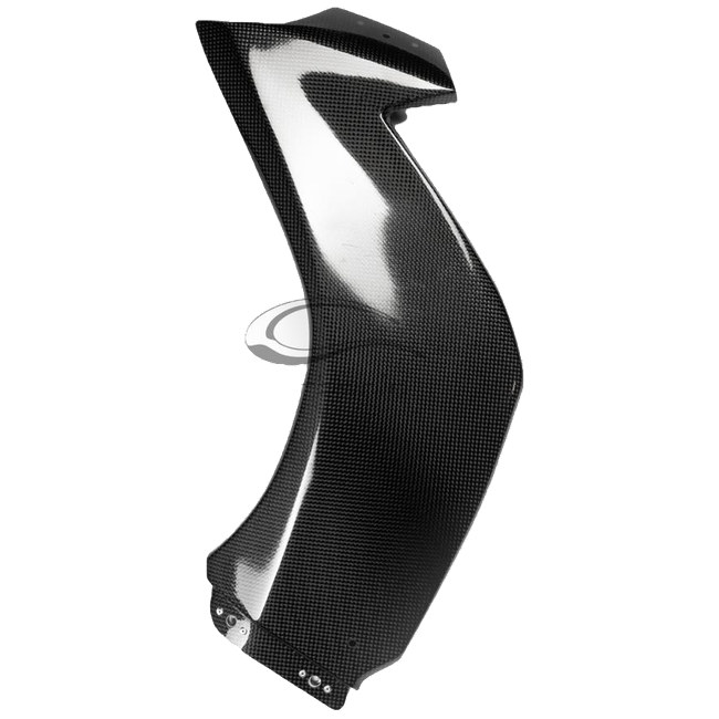 Carbonin Carbon Cover for Left Side Panel Kawasaki ZX-6R 636 (2024-2026) CK27236